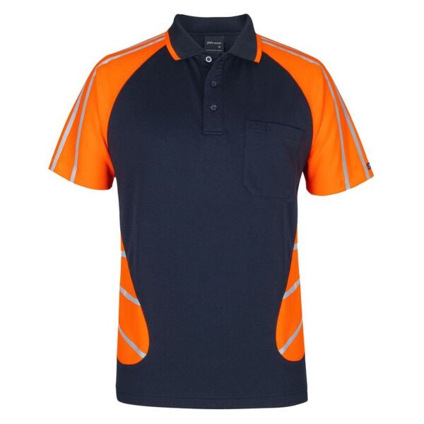 Street Spider Polo With Reflective Stripes Thumbnail