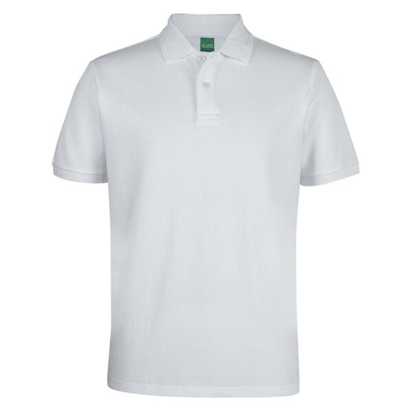 Mens C of C 320g Popcorn Cotton Polo Thumbnail
