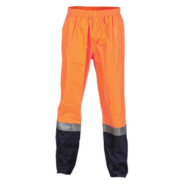Hi Vis Two Tone Light Weight Rain Pants with CSR R/Tape Thumbnail