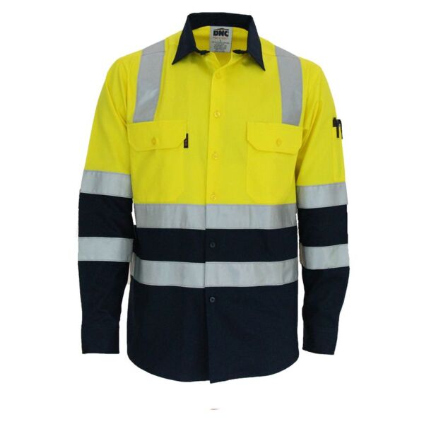 2 Tone Cotton Bio-Motion & X Back Shirt with CSR Tape Thumbnail